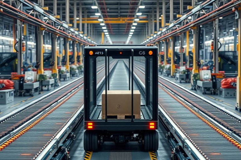 高效率加工中心自動(dòng)上下料系統(tǒng)