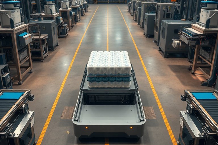 橋式碼垛機自動化倉儲配送的得力助手